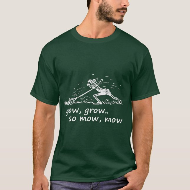 Lawnmower Man T-Shirt (Front)