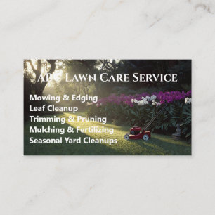 Lawnpro Premium Service Business Card