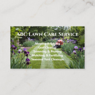 Lawnpro Premium Service Business Card