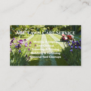 Lawnpro Premium Service Business Card