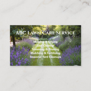 Lawnpro Premium Service Business Card