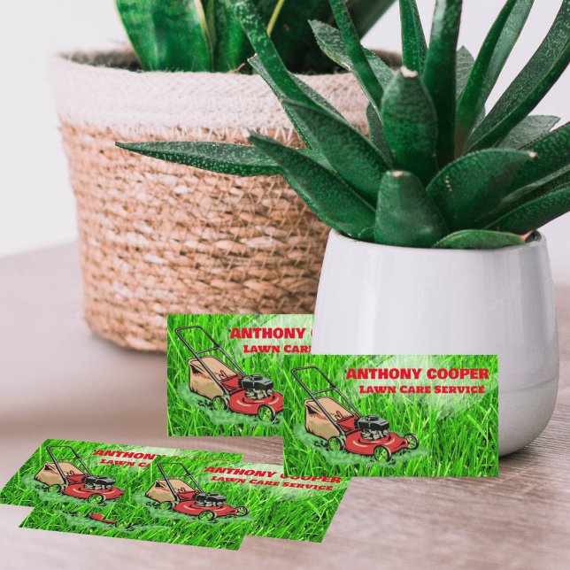 Lawnscaper  lawndcare business card (Creator Uploaded)
