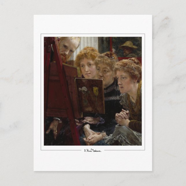 Lawrence Alma-Tadema #125 - Fine Art Postcard (Front)