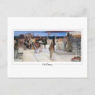 Lawrence Alma-Tadema #137 - Fine Art Postcard