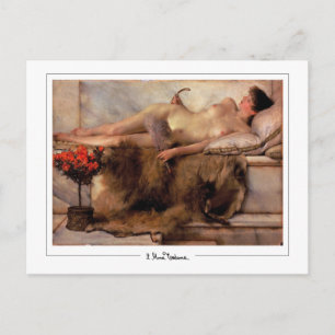 Lawrence Alma-Tadema #189 - Fine Art Postcard
