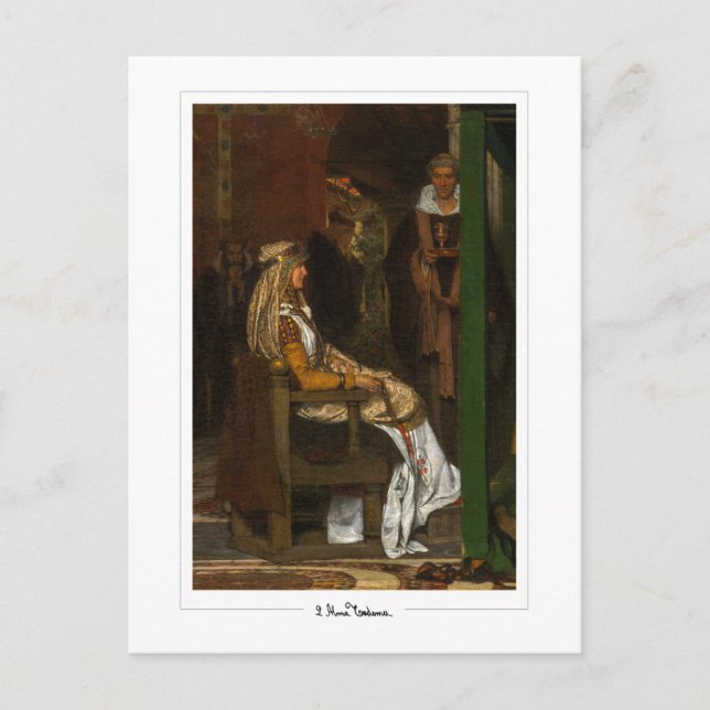 Lawrence Alma-Tadema #313 - Fine Art Postcard (Front)