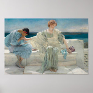 Lawrence Alma-Tadema - Ask Me No More Poster
