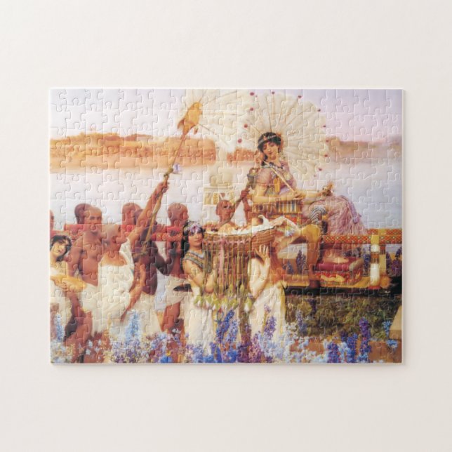 Lawrence Alma Tadema The Finding of Moses Jigsaw Puzzle (Horizontal)