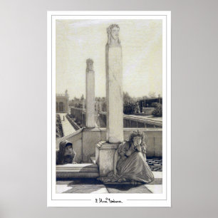 Lawrence Alma-Tadema Zedign Art Poster #317