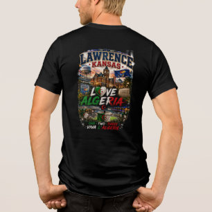 Lawrence Kansas Love Algeria Tri-Blend Shirt