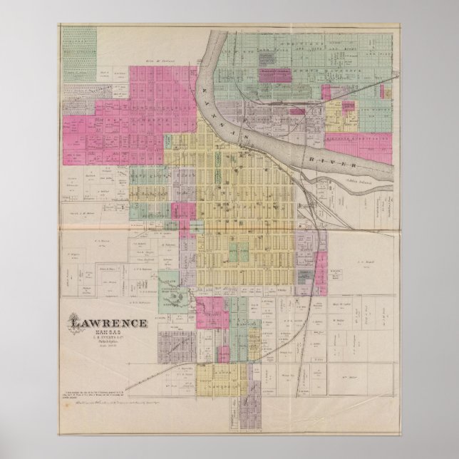 Lawrence, Kansas Poster (Front)