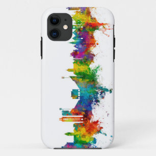 Lawrence Kansas Skyline Case-Mate iPhone Case