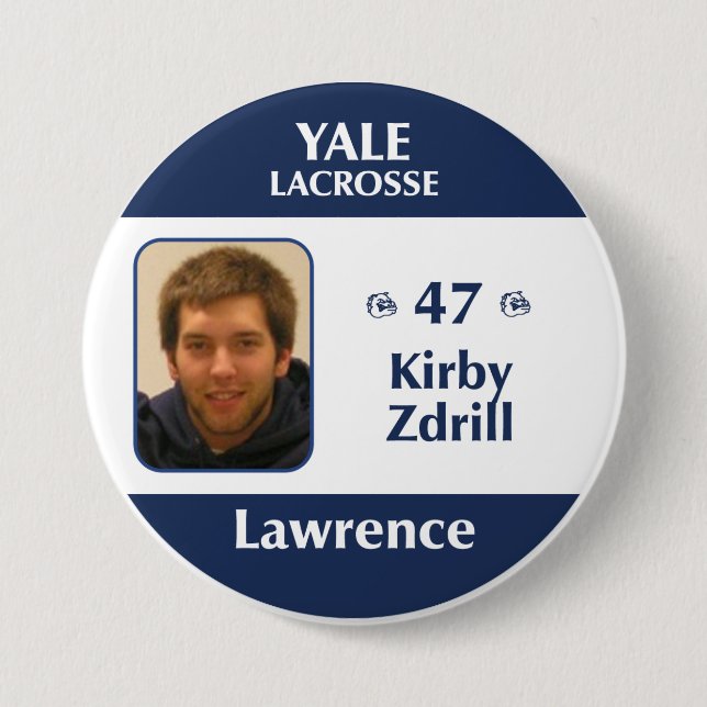 Lawrence - Kirby Zdrill 7.5 Cm Round Badge (Front)