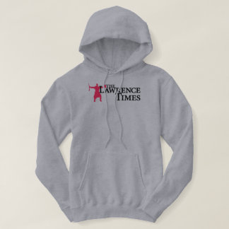 Lawrence Times adult hoodie (front only)