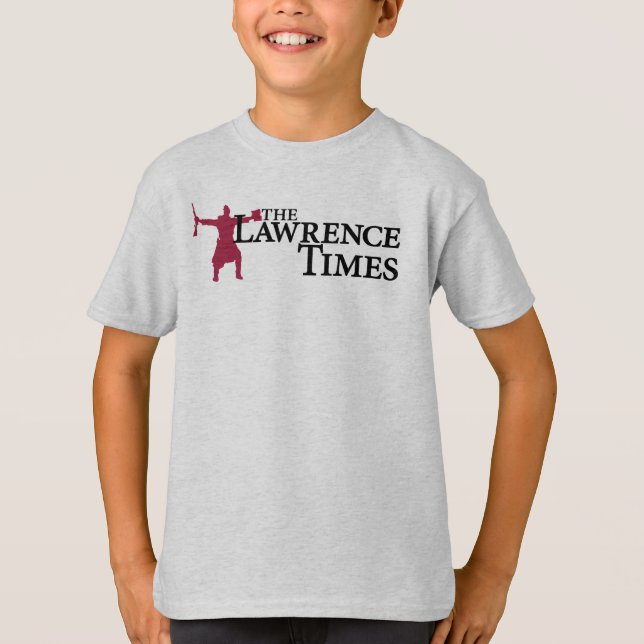 Lawrence Times kid's T-shirt (Front)