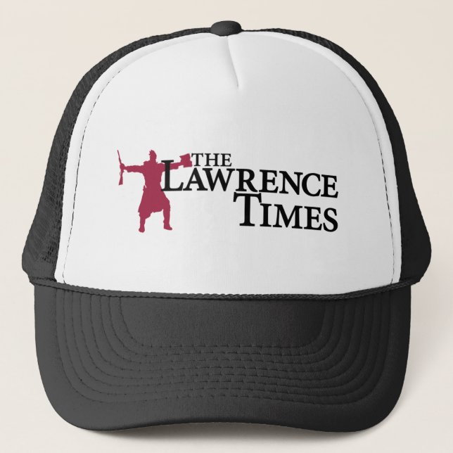 Lawrence Times trucker hat (Front)