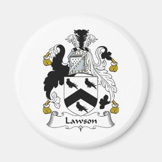 Lawson Family Crest Magnet