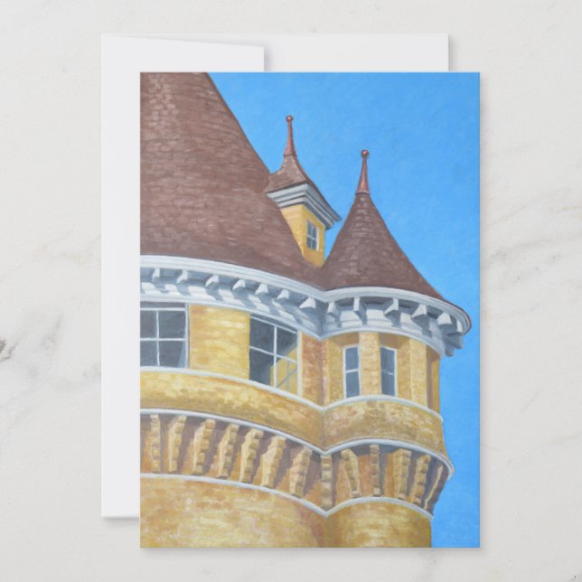 Lawson Tower Turrets Invitation (Front)