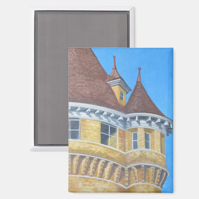 Lawson Tower Turrets Magnet (Front/Back)