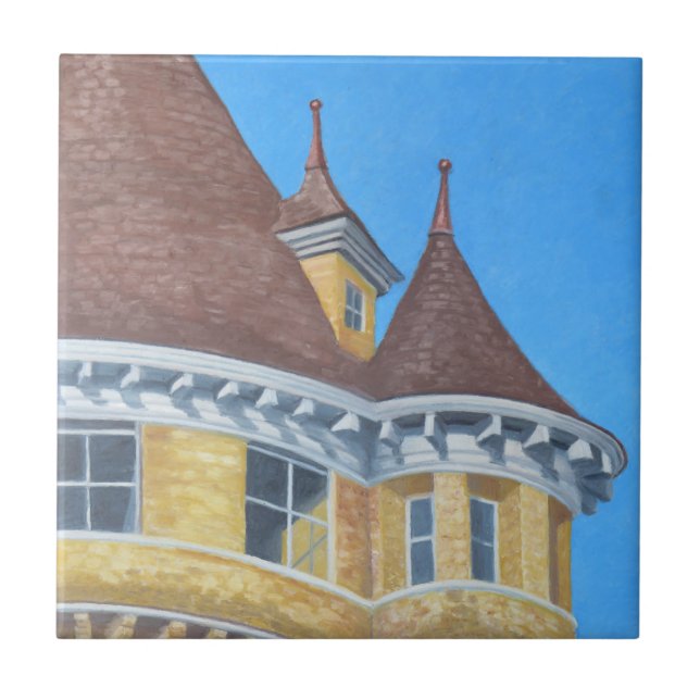 Lawson Tower Turrets Tile (Front)