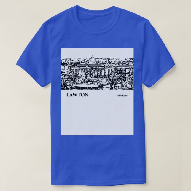Lawton Oklahoma  3 T-Shirt (Design Front)