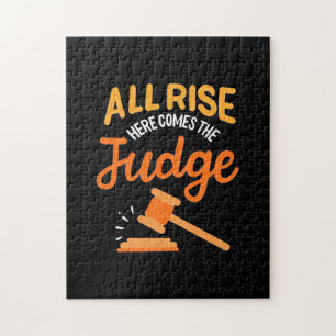 Lawyer All Rise Here Comes The Judge Jigsaw Puzzle