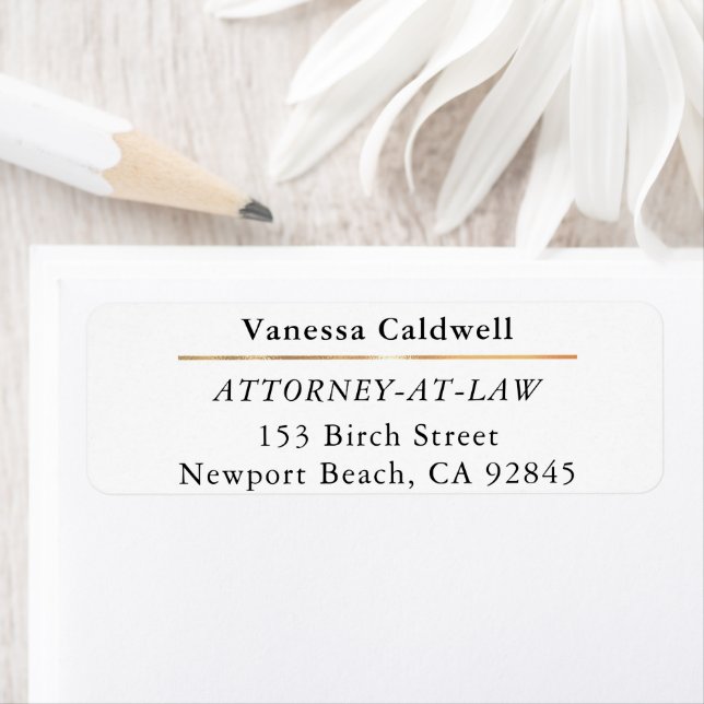 Lawyer Attorney At Law Classy White (Insitu)