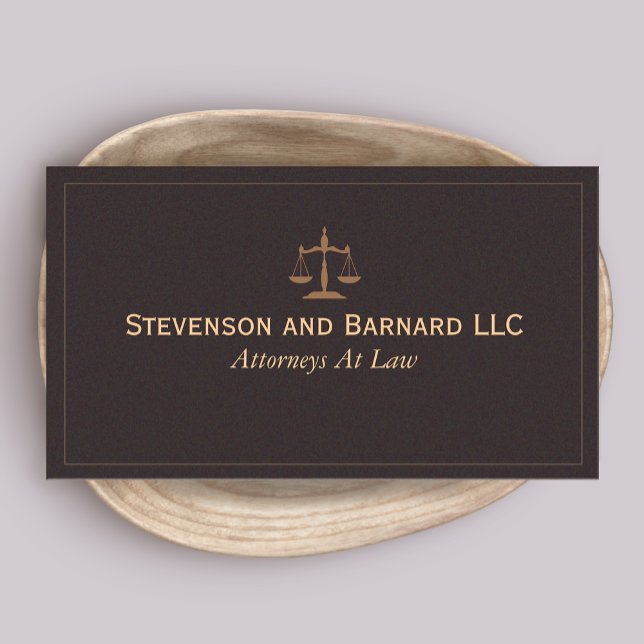  Lawyer, Attorney Classic Business Card (Creator Uploaded)