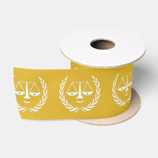 Lawyer Attorney Gift Satin Ribbon