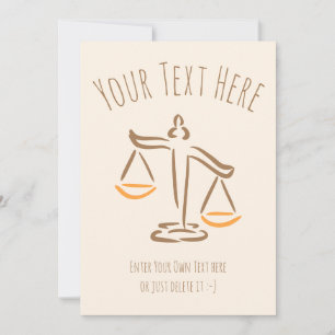 Lawyer Attorney Judge Law Firm / Office Holiday Card