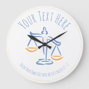 Lawyer   Attorney   Judge   Law Firm / Office Large Clock