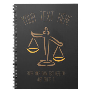 Lawyer   Attorney   Judge   Law Firm / Office Notebook