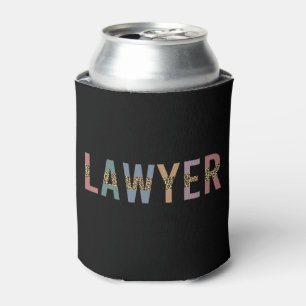 Lawyer Attorney Law Student Graduation Gift Can Cooler