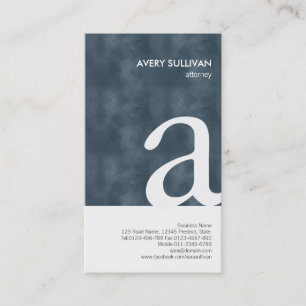 Lawyer Attorney Legal Law  Business Card