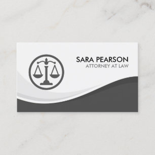 Lawyer Attorney Legal Law Business Card