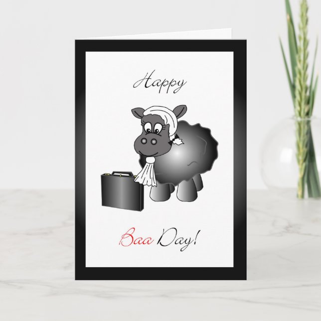 Lawyer birthday greeting card (Front)