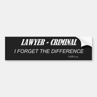 Lawyer Bumper Sticker