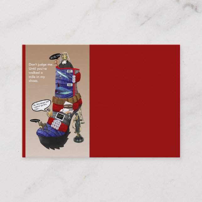 Lawyer Business Card (Front)