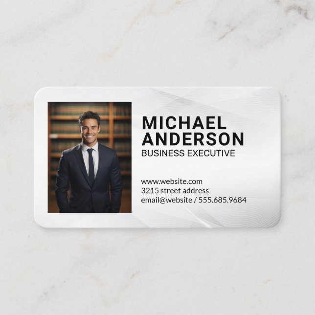 Lawyer | Business Man Card (Front)