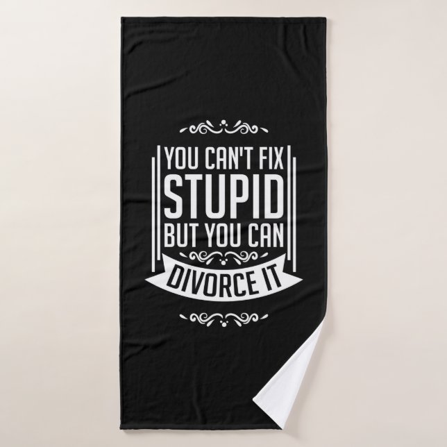 Lawyer Can Divorce It Bath Towel (Bath Towel)
