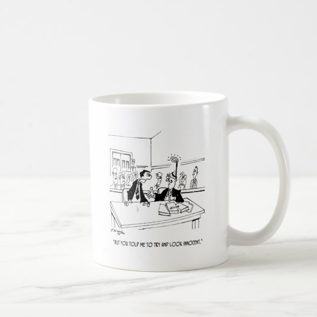Lawyer Cartoon 5299 Coffee Mug (Right)