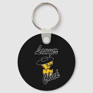 Lawyer Chick #4 Key Ring