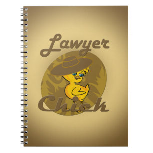 Lawyer Chick #6 Spiral Notebook