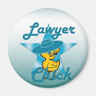 Lawyer Chick #7 Magnet
