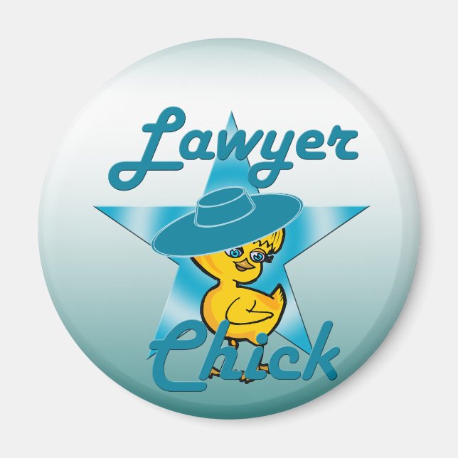 Lawyer Chick #7 Magnet (Front)