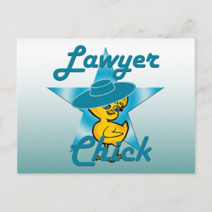 Lawyer Chick #7 Postcard