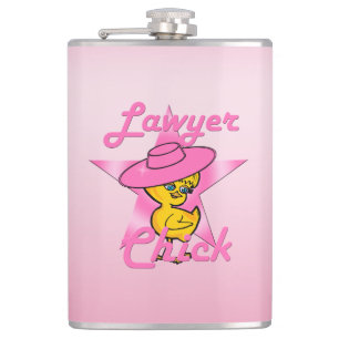 Lawyer Chick #8 Hip Flask