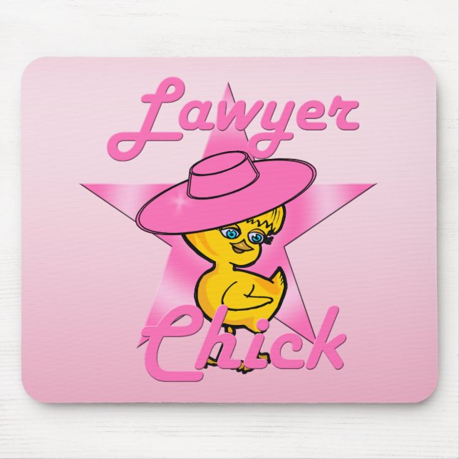 Lawyer Chick #8 Mouse Pad (Front)
