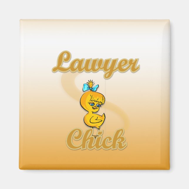 Lawyer Chick Magnet (Front)