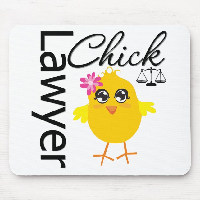 Lawyer Chick Mouse Pad (Front)